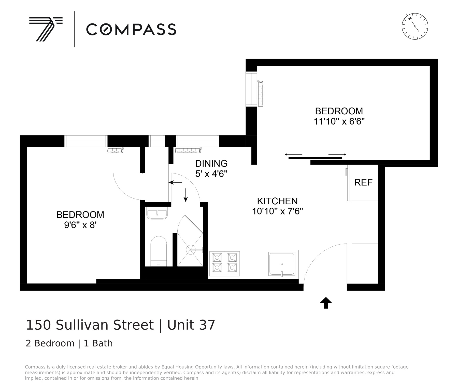Floor Plan - 150 Sullivan Street